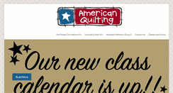 Desktop Screenshot of american-quilting.com