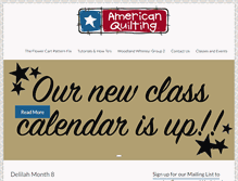 Tablet Screenshot of american-quilting.com